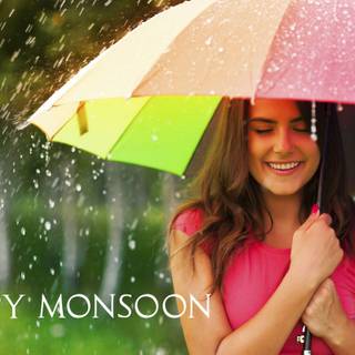 Happy monsoon HD wallpaper