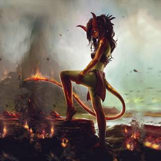 HD wallpaper of devil