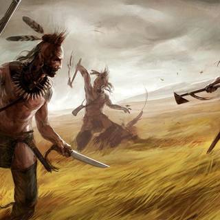 American Indian wallpaper