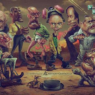 Breaking bad art wallpaper
