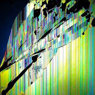 Smashed screen wallpaper