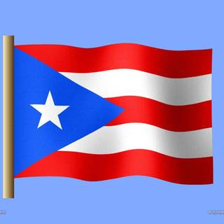 P.r.flag 3D wallpaper