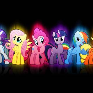 My little pony friendship is magic wallpaper iphone