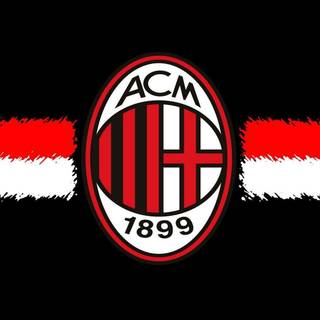 Wallpaper ac milan logo