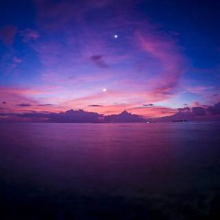 Nature HD wallpaper purple sky