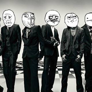 Troll face background HD