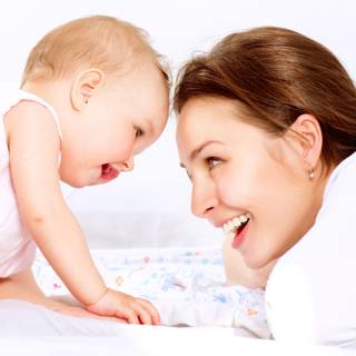 Mother baby wallpaper