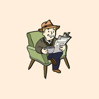 Fallout 3 wallpaper vault boy