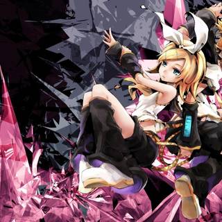 Kagamine len wallpaper dekstop