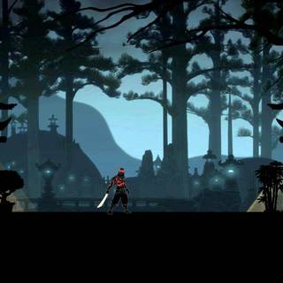 Ninja fight wallpaper