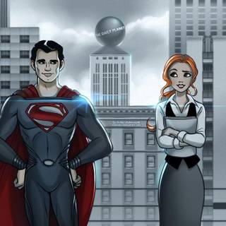 Man of steel wallpaper Lois