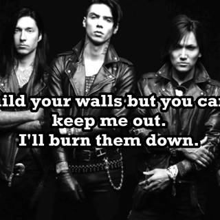 Black veil brides desktop wallpaper