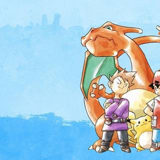 Wallpaper pokemon red