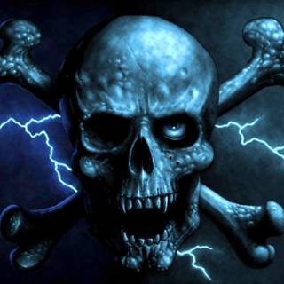 Ghost skulls wallpaper