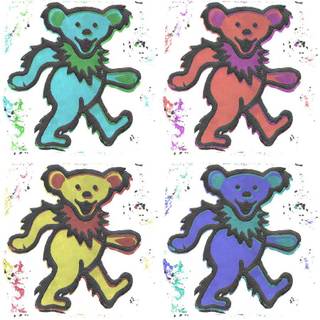 Grateful Dead bears wallpaper