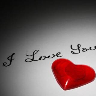 New wallpaper of i love you