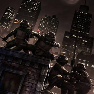 Teenage mutant ninja turtles backgrounds on deviantart