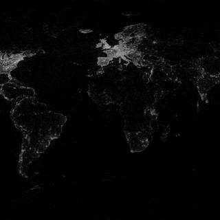 Black wallpaper world