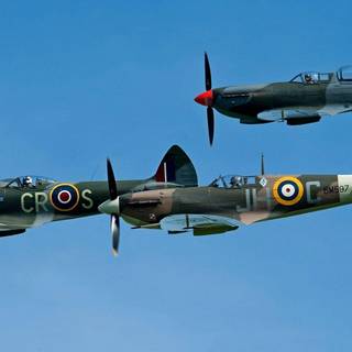 Spitfire plane wallpaper