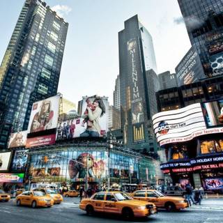 New york street wallpaper