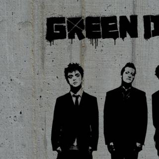 Wallpaper of green day