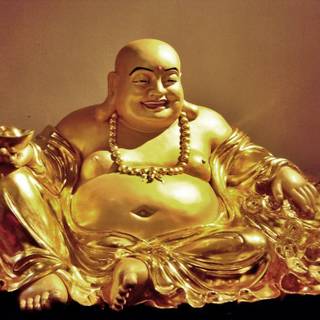 Laughing buddha wallpaper for mobile