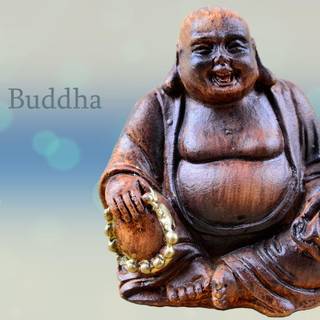 Laughing buddha wallpaper for mobile