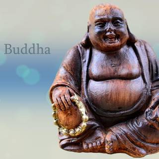 Laughing buddha wallpaper for mobile