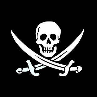 Black skull wallpaper HD