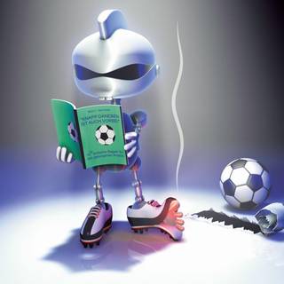 Football cartoon wallpaper