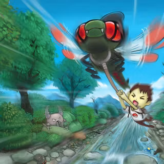 Yanmega HD wallpaper