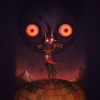 Zelda majoras mask wallpaper