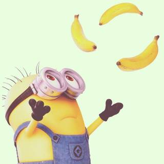 Cute banana wallpaper