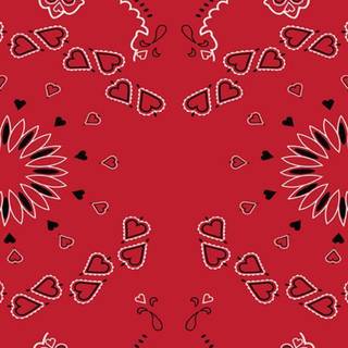 Free red bandana wallpaper