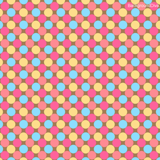 Cute polka dots wallpaper