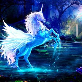 Unicorn HD wallpaper