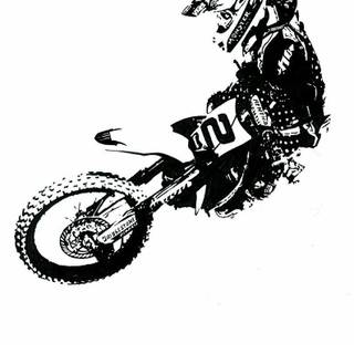 Deviantart wallpaper HD moto cross monster