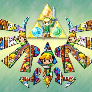 Triforce HD background