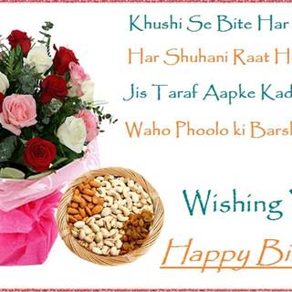 Happy birthday wishes wallpaper free