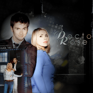 Doctor and rose wallpaper