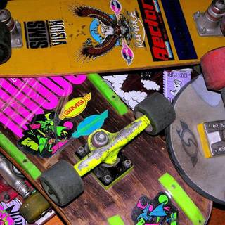 Skateboarding backgrounds