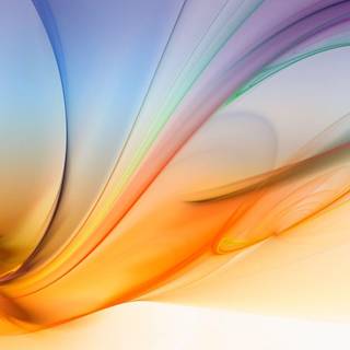 Abstract wallpaper HD orange