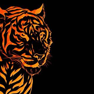 3d HD tiger wallpaper