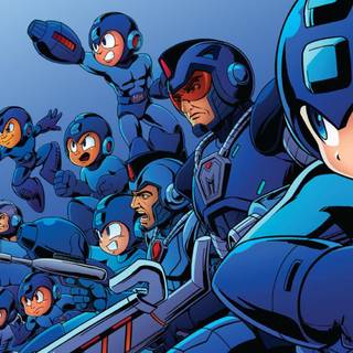 Cute megaman wallpaper