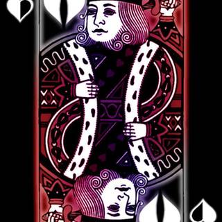 Card of king wallpaper