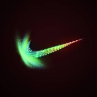 Nike black background