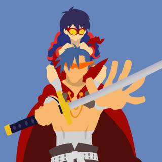 Tengen toppa gurren lagann wallpaper kamina