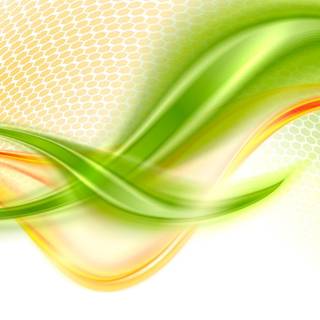 Wallpaper orange abstrak