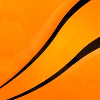 Wallpaper orange abstrak