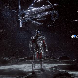Mass effect space wallpaper